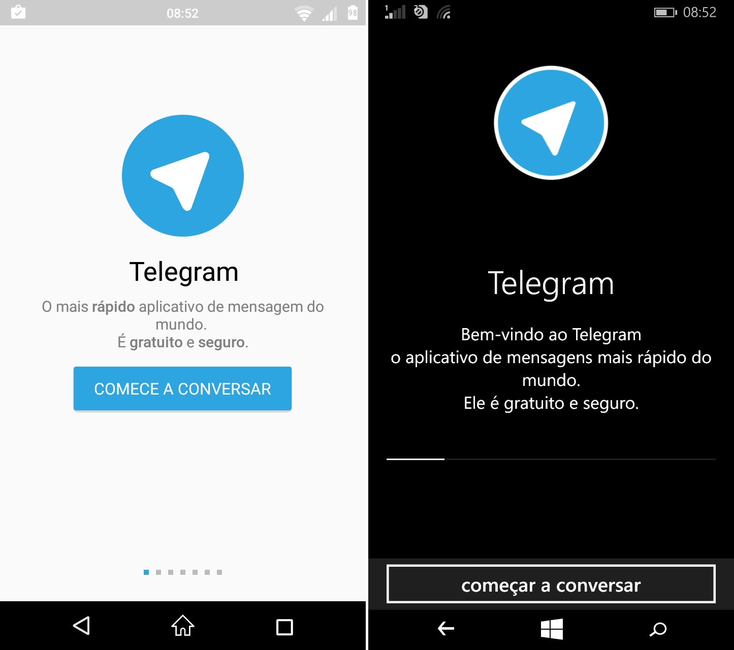 comparativo de apps #11 telegram - 1