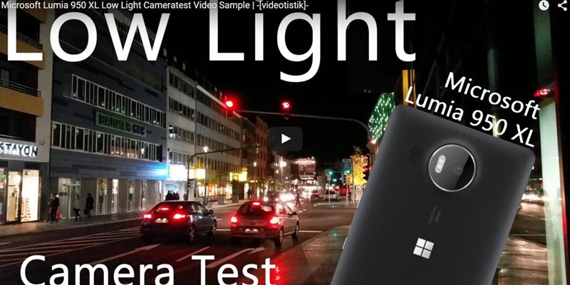 Lumia 950 light