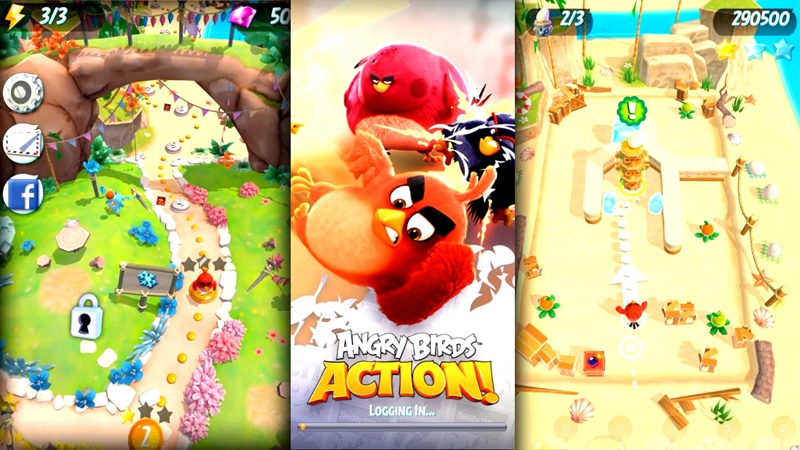 Angry Birds Action Novo Jogo Da Rovio Chega Ao Android E Ios Antes Do